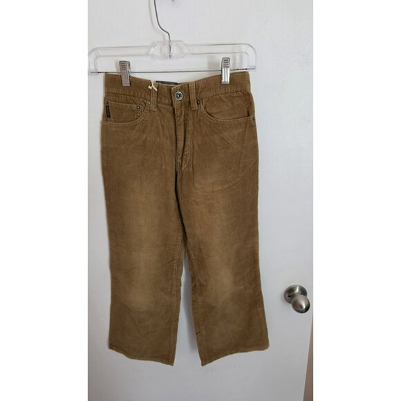 URBAN PIPELINE Corduroy Pants Adjustable Waist Tan Khaki BOYS 8 Reg Boot NWT - Picture 1 of 9